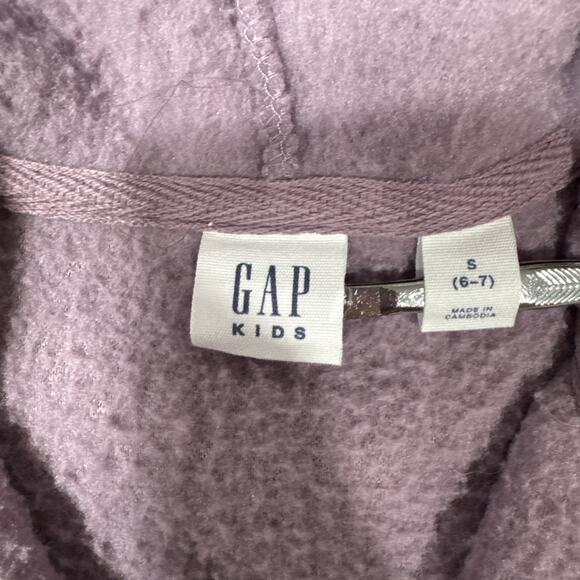 Lot of 3 Old Navy Sherpa Hoddie Puma T-Shirt Gildan Long Sleeve Tee Girls Size 6 - Picture 3 of 12